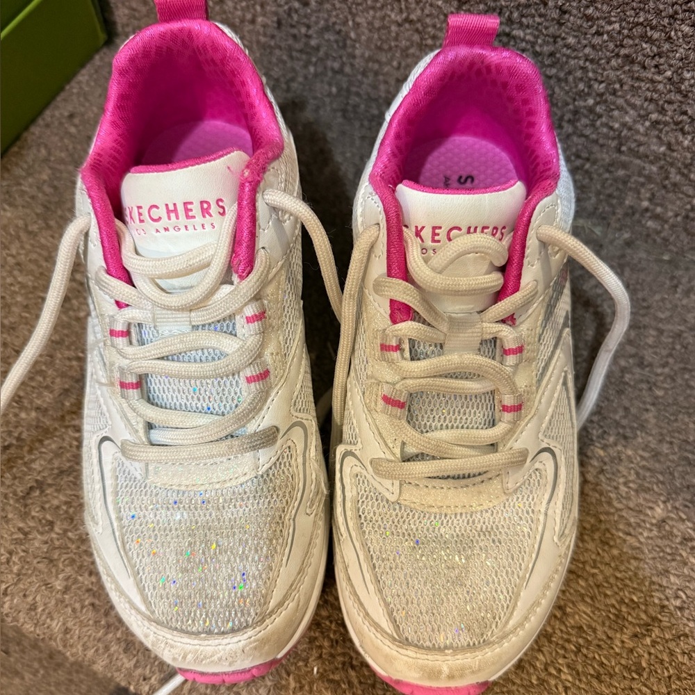 Skechers girl Pink Athletic Shoes